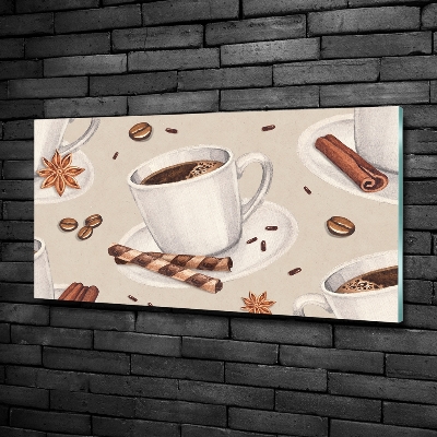 Imagine de sticlă ceașcă de cafea