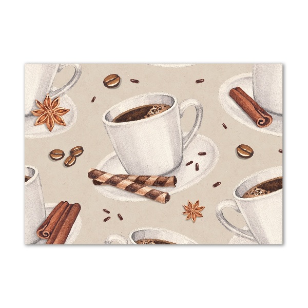 Imagine de sticlă ceașcă de cafea