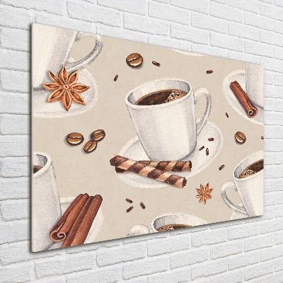 Imagine de sticlă ceașcă de cafea