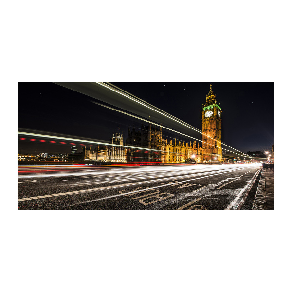 Tablou Printat Pe Sticlă Big Ben, Londra