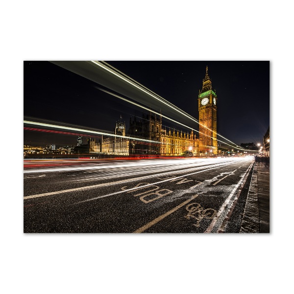 Tablou Printat Pe Sticlă Big Ben, Londra