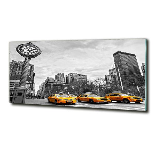 Imagine de sticlă New York taxiuri