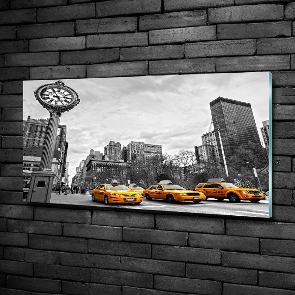 Imagine de sticlă New York taxiuri