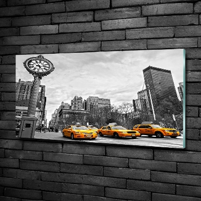 Imagine de sticlă New York taxiuri