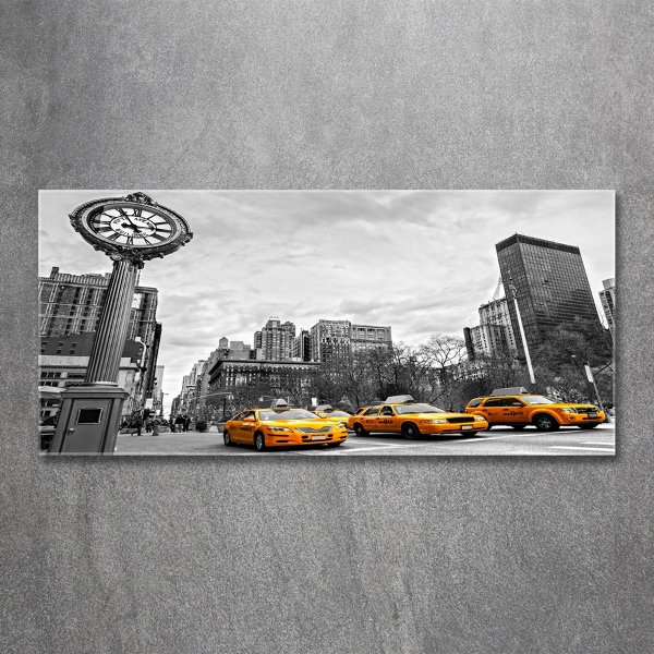 Imagine de sticlă New York taxiuri