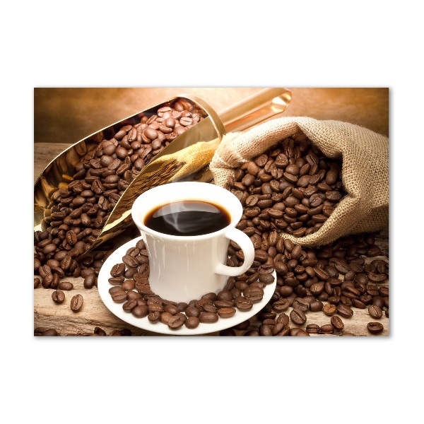 Imagine de sticlă ceașcă de cafea