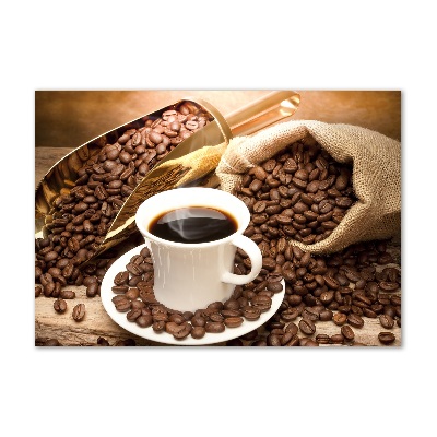 Imagine de sticlă ceașcă de cafea