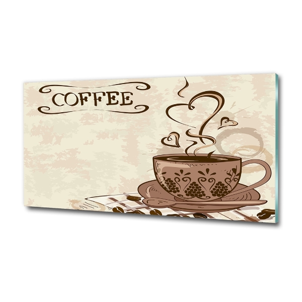 Tablou din Sticlă cafea aromatică