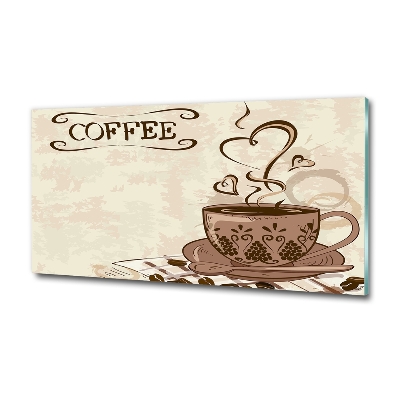 Tablou din Sticlă cafea aromatică