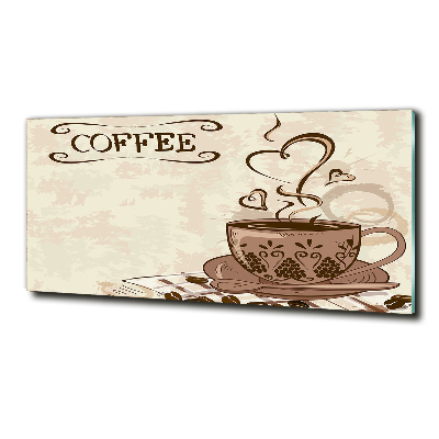 Tablou din Sticlă cafea aromatică