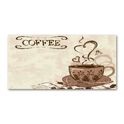 Tablou din Sticlă cafea aromatică