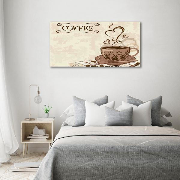 Tablou din Sticlă cafea aromatică