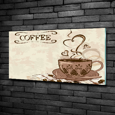 Tablou din Sticlă cafea aromatică