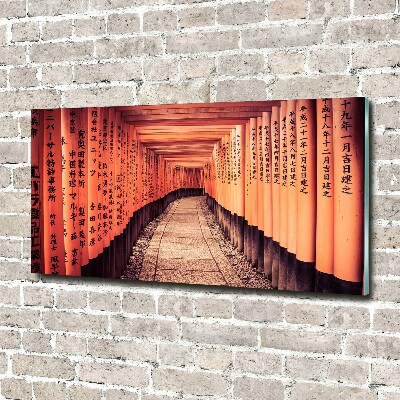 Fotografie imprimată pe sticlă porțile de la Kyoto