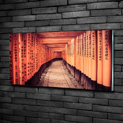 Fotografie imprimată pe sticlă porțile de la Kyoto