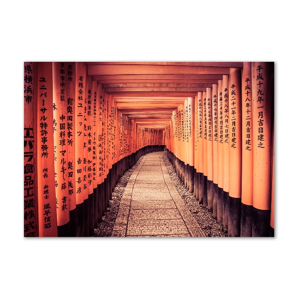 Fotografie imprimată pe sticlă porțile de la Kyoto