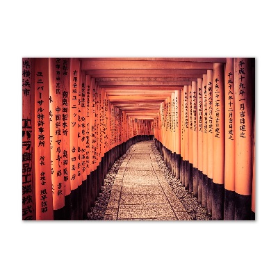 Fotografie imprimată pe sticlă porțile de la Kyoto