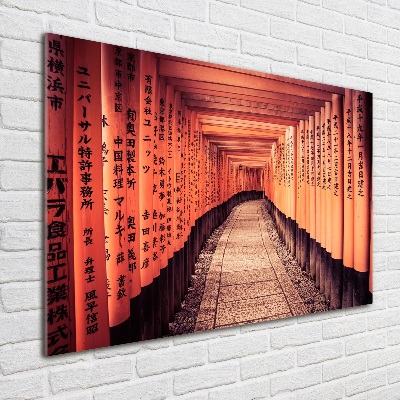 Fotografie imprimată pe sticlă porțile de la Kyoto