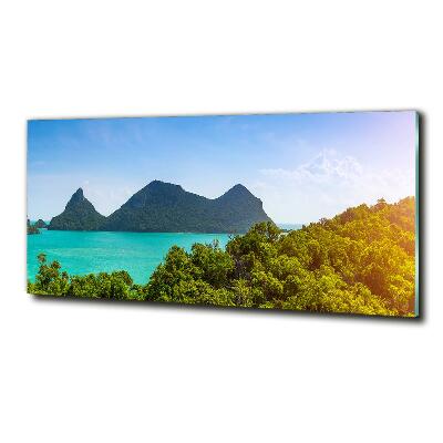 Tablou pe pe sticlă Panorama Thailanda