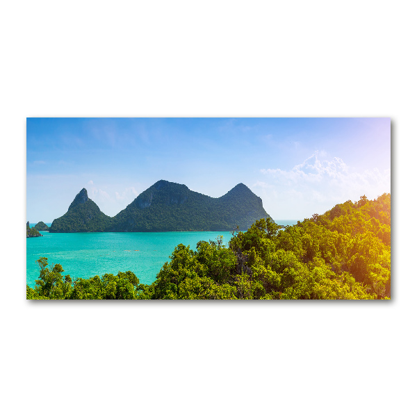 Tablou pe pe sticlă Panorama Thailanda