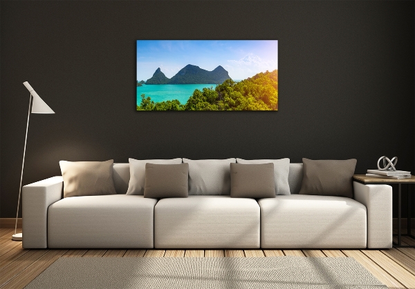 Tablou pe pe sticlă Panorama Thailanda