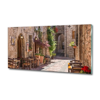 Tablou Printat Pe Sticlă stradă italiană