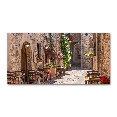 Tablou Printat Pe Sticlă stradă italiană