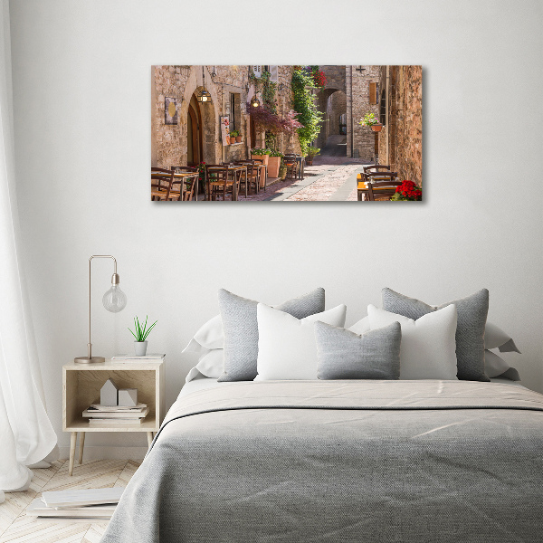 Tablou Printat Pe Sticlă stradă italiană