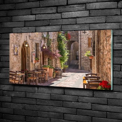 Tablou Printat Pe Sticlă stradă italiană