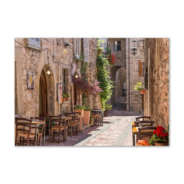 Tablou Printat Pe Sticlă stradă italiană