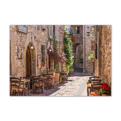 Tablou Printat Pe Sticlă stradă italiană
