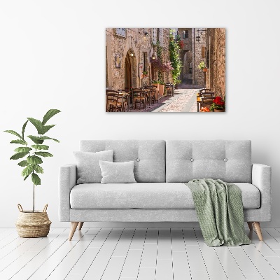 Tablou Printat Pe Sticlă stradă italiană