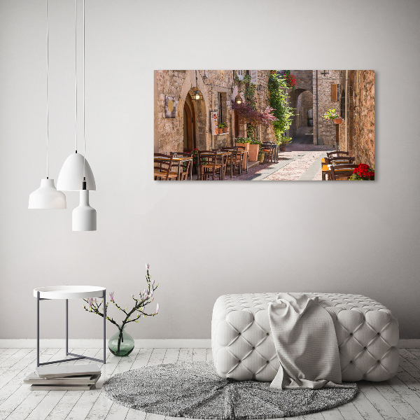 Tablou Printat Pe Sticlă stradă italiană