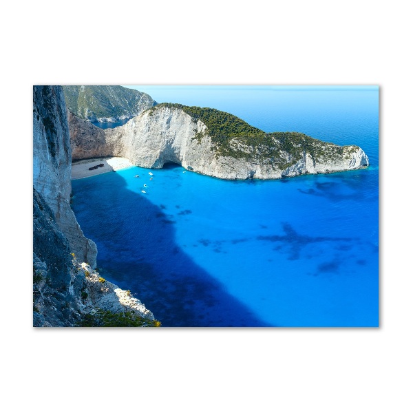 Tablou pe pe sticlă Zakynthos Grecia