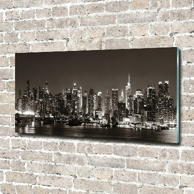 Fotografie imprimată pe sticlă Manhattan New York City