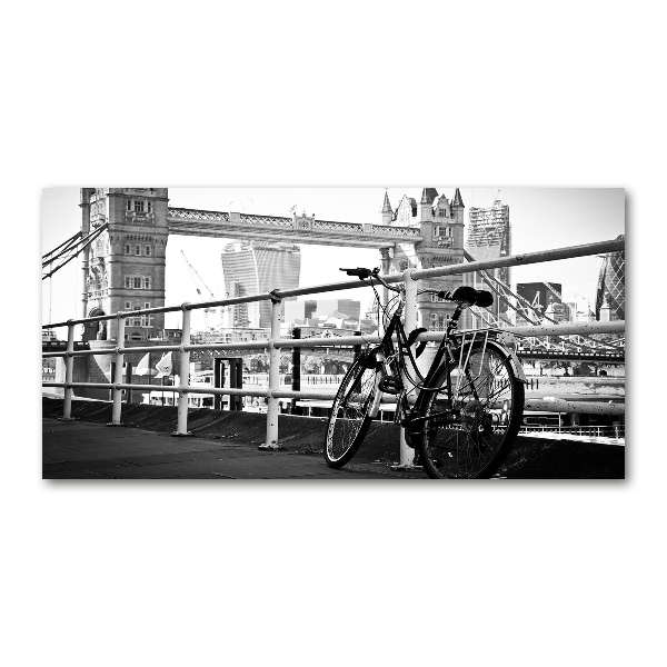 Tablou sticlă Biciclete de la Londra