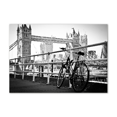 Tablou sticlă Biciclete de la Londra