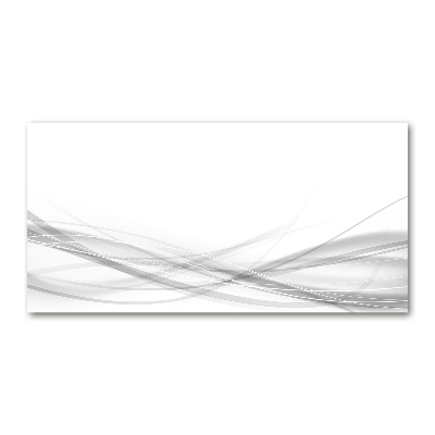Tablou sticlă valuri abstracte
