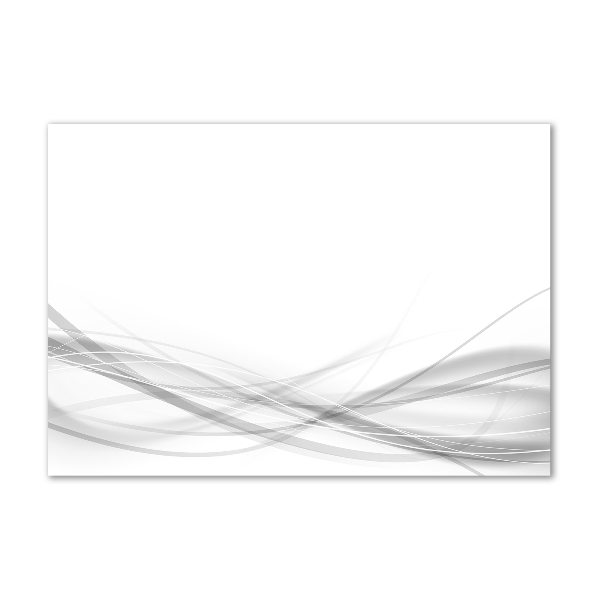 Tablou sticlă valuri abstracte