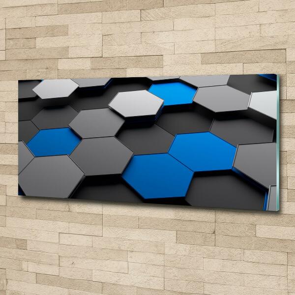 Tablou sticlă 3D Abstracție