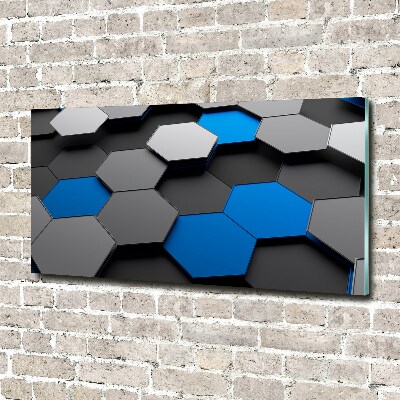 Tablou sticlă 3D Abstracție