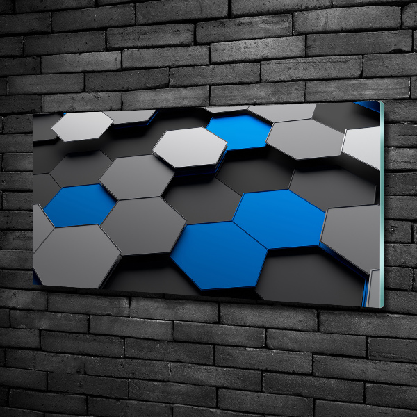Tablou sticlă 3D Abstracție
