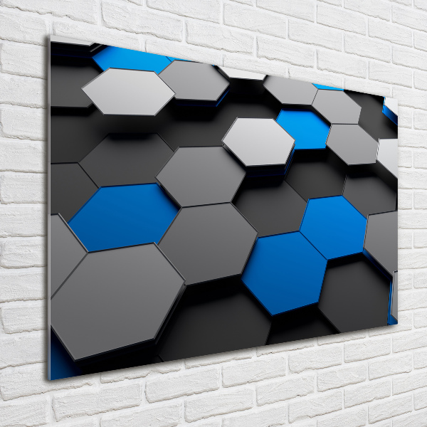 Tablou sticlă 3D Abstracție