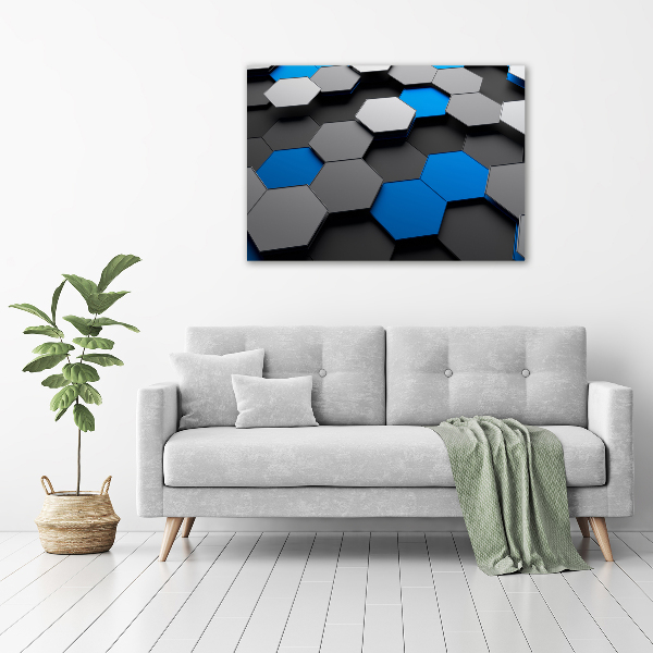 Tablou sticlă 3D Abstracție
