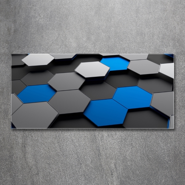 Tablou sticlă 3D Abstracție