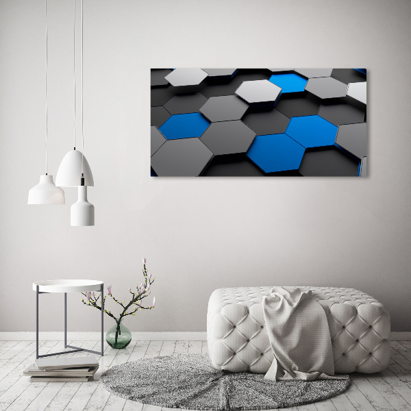 Tablou sticlă 3D Abstracție