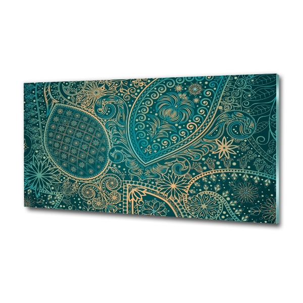 Tablou din Sticlă fundal ornamente