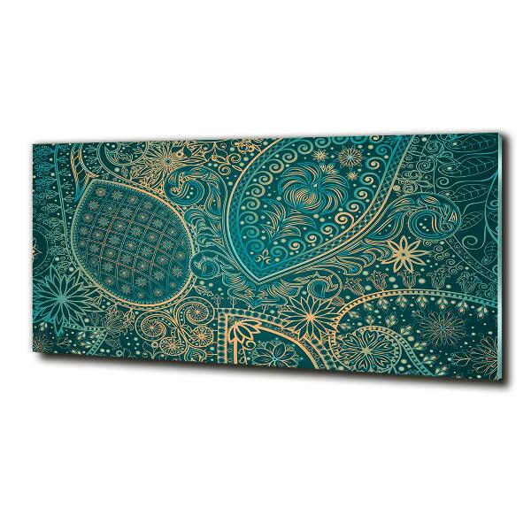 Tablou din Sticlă fundal ornamente