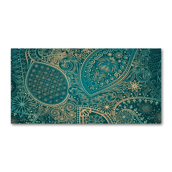 Tablou din Sticlă fundal ornamente