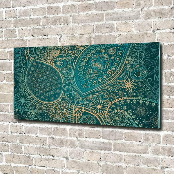 Tablou din Sticlă fundal ornamente
